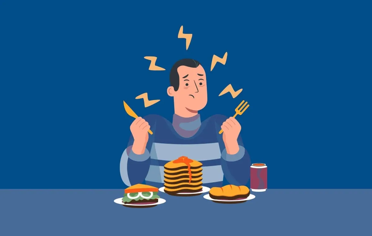 وقتی مسئله پرخوری نیست